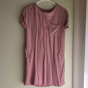 Madewell Checkered Dress